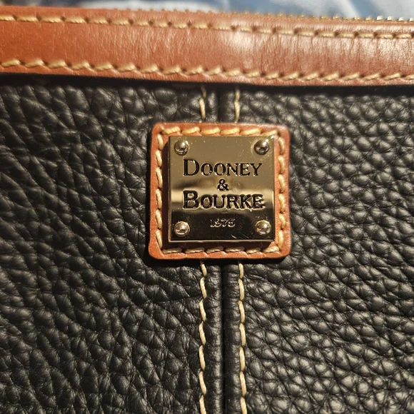 New Dooney & Bourke Black/Brown Leather Wrislet - Picture 2 of 7
